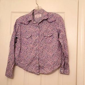 Girls Panhandle snap shirt